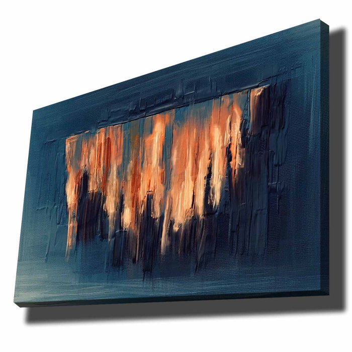 Wallity Cuadro Decorativo sobre Lienzo 70 x 100 cm - 70100NISC-038